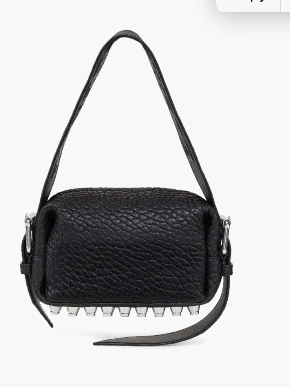 Alexander Wang  Small Ricco Pebbled Leather Shoulder Bag